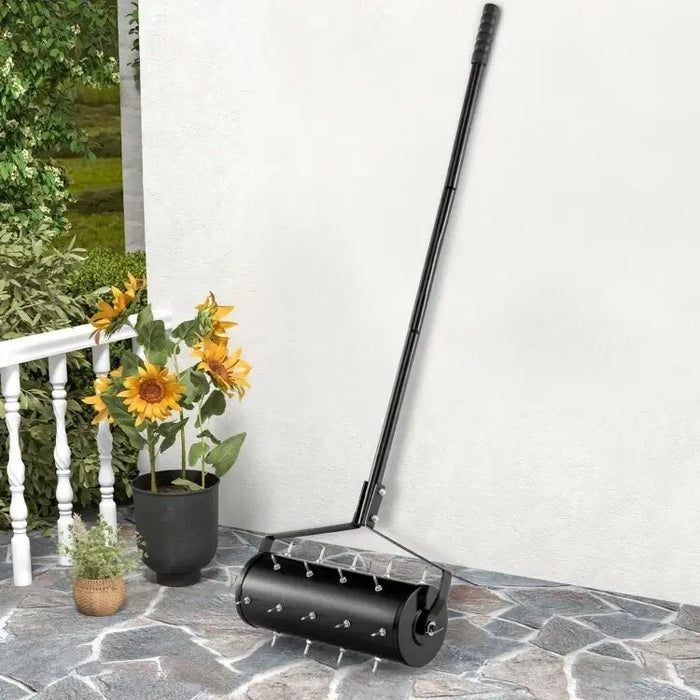 Nurmikon ilmaaja Costway, 46 cm, täytettävällä rummulla
