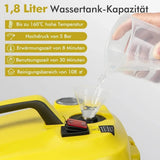 Höyrypesuri Costway, 2000 W, 5 bar, keltainen