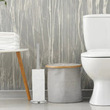 WC-paperin varateline Relaxdays, 5 rullalle, hopea